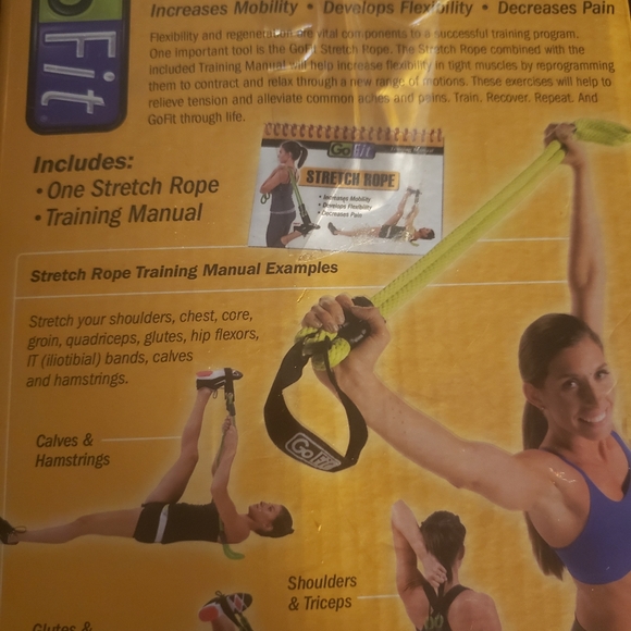 Go Fit Stretch Rope - Picture 2 of 2